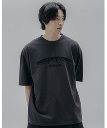 PSSHOPPER（ピーエスショッパ）の「Original Logo High-Density Back Cut Short-Sleeve T-Shirt [Dark Gray]（Tシャツ/カットソー）」