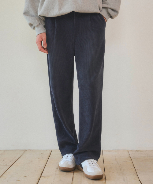 WEDNESDAY OASIS(ウェンズデーオアシス)の「ブラシウォッシュドコーデュロイパンツ3COLOR(その他パンツ・メンズ・ネイビー/ブラウン/ブラック・MEDIUM/LARGE)」の7枚目の写真
