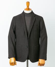 LIFE STYLE TAILOR　ツイードライクコンフォータブルジャケット