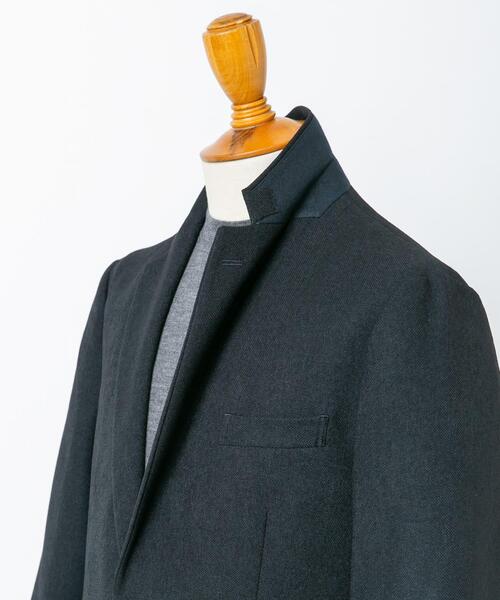 URBAN RESEARCH DOORS(アーバンリサーチドアーズ)の「LIFE STYLE TAILOR ツイードライクコンフォータブルジャケット(その他アウター・メンズ・ベージュ系その他/ブラウン/ネイビー・MEDIUM/LARGE/SMALL)」の18枚目の写真