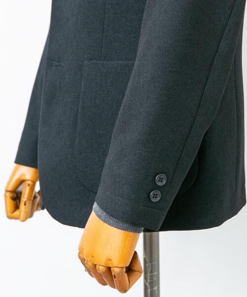 URBAN RESEARCH DOORS(アーバンリサーチドアーズ)の「LIFE STYLE TAILOR ツイードライクコンフォータブルジャケット(その他アウター・メンズ・ベージュ系その他/ブラウン/ネイビー・MEDIUM/LARGE/SMALL)」の16枚目の写真