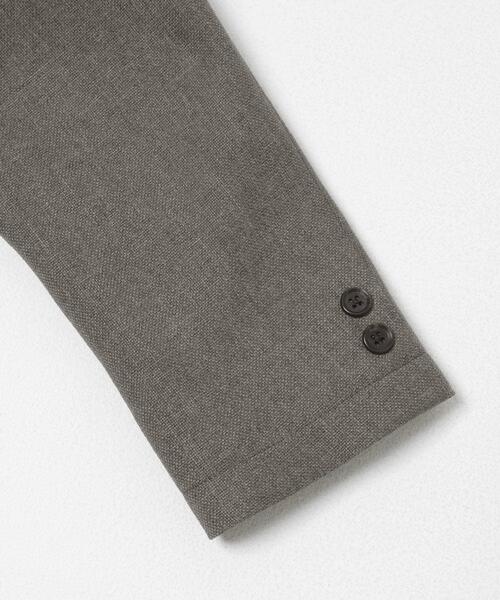 URBAN RESEARCH DOORS(アーバンリサーチドアーズ)の「LIFE STYLE TAILOR ツイードライクコンフォータブルジャケット(その他アウター・メンズ・ベージュ系その他/ブラウン/ネイビー・MEDIUM/LARGE/SMALL)」の5枚目の写真