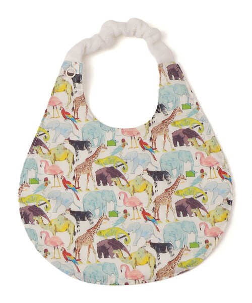 SHIPS（シップス）の「★SHIPS KIDS:リバティ スタイ（スタイ/よだれかけ・キッズ・ピンク系その他/オフホワイト/ナチュラル・ONE SIZE）」の2枚目の写真
