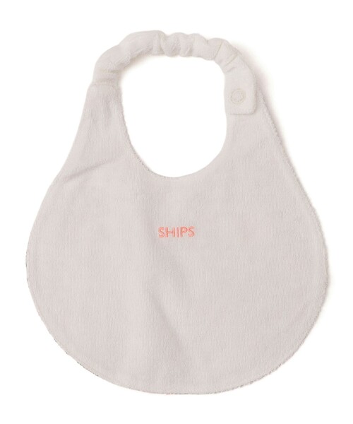 SHIPS（シップス）の「★SHIPS KIDS:リバティ スタイ（スタイ/よだれかけ・キッズ・ピンク系その他/オフホワイト/ナチュラル・ONE SIZE）」の5枚目の写真