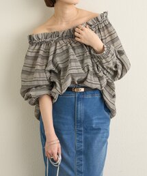 Omekashi | オフショルブラウス(シャツ/ブラウス)