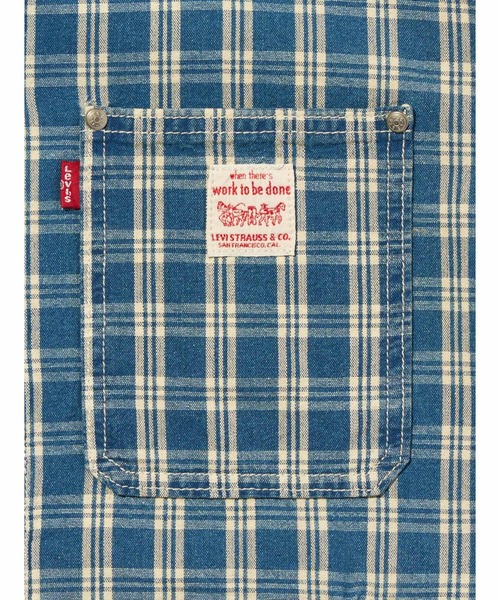 Levi's(リーバイス)の「Levi's/リーバイス WORKWEAR SUNRISE トラッカージャケット(デニムジャケット・メンズ・インディゴブルー・XL/L/M/S)」の7枚目の写真