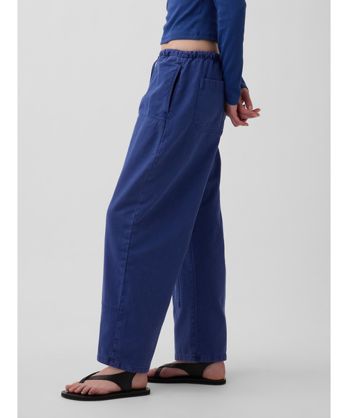 GAP(ギャップ)の「イージー ウエスト ダブルニー バレルパンツ(その他パンツ・レディース・ブラック/イエロー/ブルー・XS/S/XXS/M/L)」の21枚目の写真