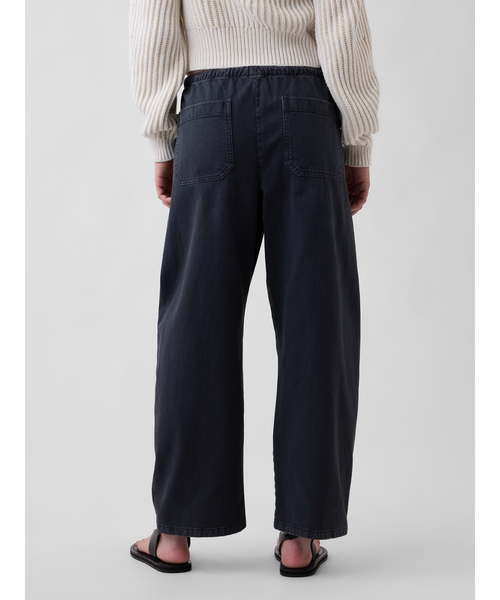 GAP(ギャップ)の「イージー ウエスト ダブルニー バレルパンツ(その他パンツ・レディース・ブラック/イエロー/ブルー・XS/S/XXS/M/L)」の22枚目の写真