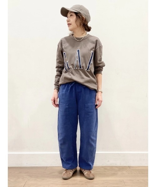 GAP(ギャップ)の「イージー ウエスト ダブルニー バレルパンツ(その他パンツ・レディース・ブラック/イエロー/ブルー・XS/S/XXS/M/L)」の14枚目の写真