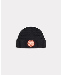 KENZO（ケンゾー）の「'KENZO Boke Heart' エンブロイダリー ビーニー（ニットキャップ/ビーニー）」