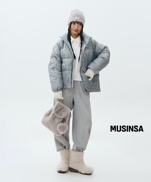 LMCの「SEETHROUGH OG PUFFER DUCK DOWN PARKA ash gray(ダウンジャケット/コート・レディース・その他・S/M/L/XL)」の9枚目の写真