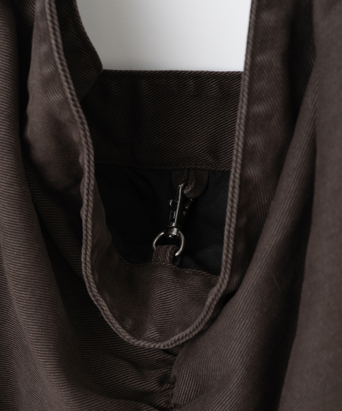 Millo Archive（ミロ アーカイブ）の「デニムロウシェリングバッグ [フェイドブラウン]（ショルダーバッグ・メンズ・その他・ONE SIZE）」の9枚目の写真