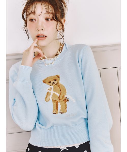 LILY BROWN（リリーブラウン）の「プリントシフォンバイアスミディスカート（スカート・レディース・ライトベージュ/サックスブルー/ネイビー・0/1）」の12枚目の写真