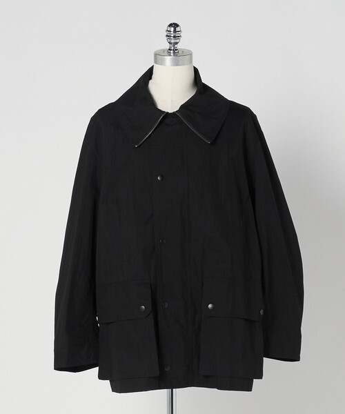 LOEFF(ロエフ)の「<LOEFF> オックス フィールド ジャケット UNISEX(その他アウター・レディース・ブラック/モカ・1/2/0)」の1枚目の写真