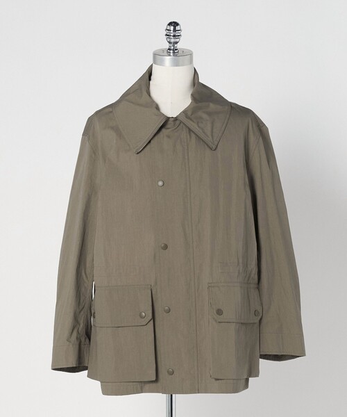 LOEFF(ロエフ)の「<LOEFF> オックス フィールド ジャケット UNISEX(その他アウター・レディース・ブラック/モカ・1/2/0)」の2枚目の写真