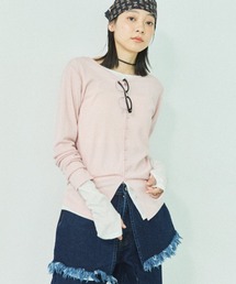 【ZOZO限定】BICOLOR LAYERED LONG T-SHIRTS/バイカラーレイヤードロングティーシャツ