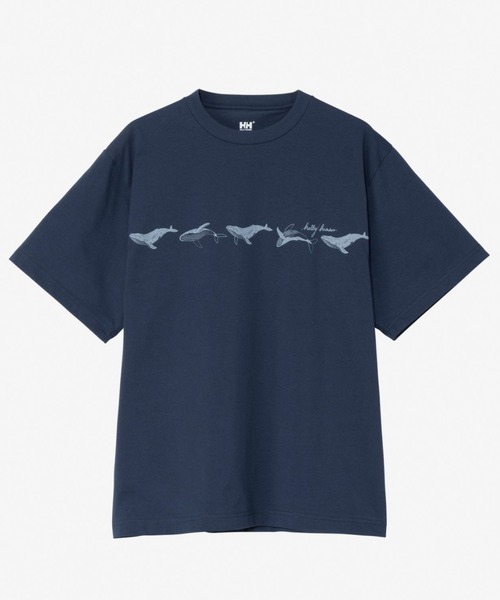 HELLY HANSEN(ヘリーハンセン)の「【HELLY HANSEN】S/S Around Tee(Tシャツ/カットソー・メンズ・ホワイト/ネイビー・MEDIUM/LARGE/X-LARGE)」の4枚目の写真