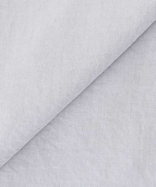 le.coeur blanc（ルクールブラン）の「タンブラーオックスノーカラーコート（ノーカラーコート・レディース・グレイッシュベージュ/サックスブルー/ネイビー・38）」の8枚目の写真