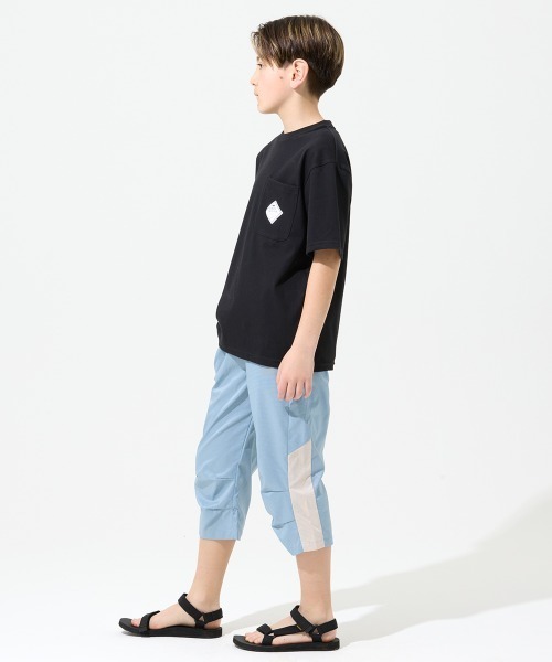 KRIFF MAYER Kid's Collection(クリフメイヤーキッズコレクション)の「【接触冷感】夏季GO! T(ポケット)(Tシャツ/カットソー・キッズ・ブラック/オフホワイト/ブルー/レッド・130/140/150/160/170/120)」の9枚目の写真