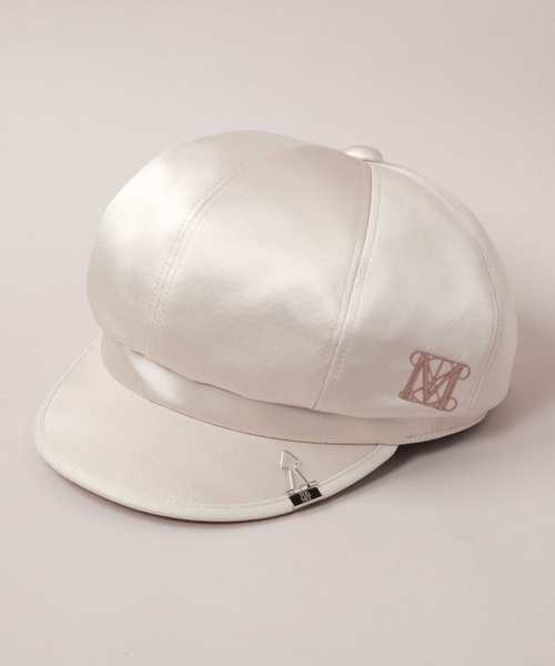 CA4LA(カシラ)の「THE MET VINTAGE LOGO CASQUETTE(キャスケット・レディース・ライトベージュ/ブラック・ONESIZE)」の6枚目の写真