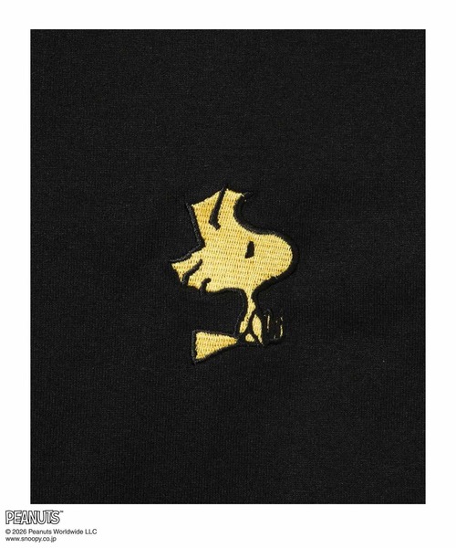 PEANUTS(ピーナッツ)の「【PEANUTS/ピーナッツ】刺繍 クルーネック 長袖Tシャツ(Tシャツ/カットソー・メンズ・ブラック/ピンク・S/M/L/XL)」の13枚目の写真