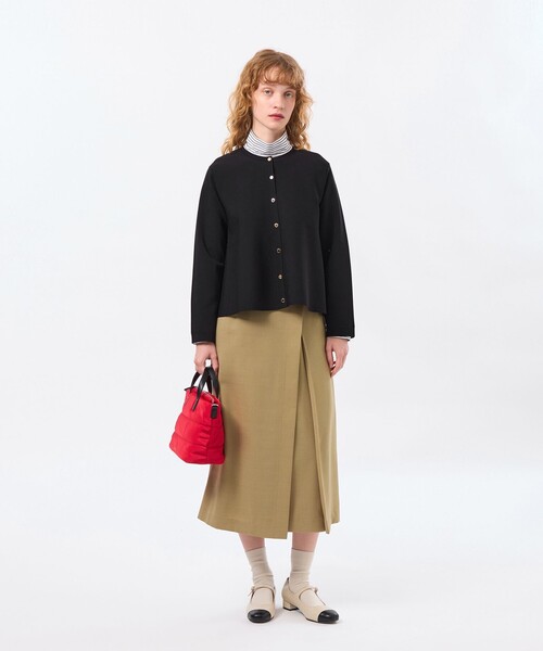MACKINTOSH PHILOSOPHY(マッキントッシュ フィロソフィー)の「【TROTTER(トロッター)シリーズ】アクションツイルスリムスカート(スカート・レディース・ダークネイビー/ベージュ・38/36)」の12枚目の写真