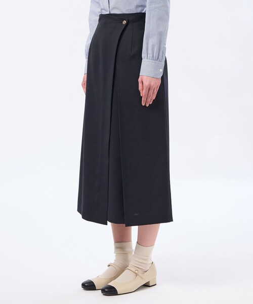MACKINTOSH PHILOSOPHY(マッキントッシュ フィロソフィー)の「【TROTTER(トロッター)シリーズ】アクションツイルスリムスカート(スカート・レディース・ダークネイビー/ベージュ・38/36)」の8枚目の写真