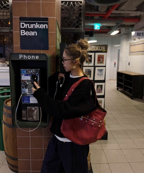 DEVICE(デバイス)の「【DEVICE × Nalm.コラボ】リバーシブル 2wayショルダーバッグ(リップポーチ付き) A4サイズ収納可(トートバッグ・レディース・ダークブラウン系/ベージュ系その他・FREE)」の12枚目の写真