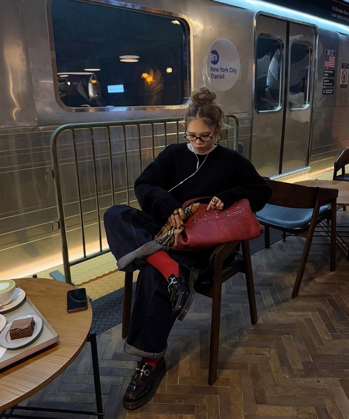 DEVICE(デバイス)の「【DEVICE × Nalm.コラボ】リバーシブル 2wayショルダーバッグ(リップポーチ付き) A4サイズ収納可(トートバッグ・レディース・ダークブラウン系/ベージュ系その他・FREE)」の13枚目の写真