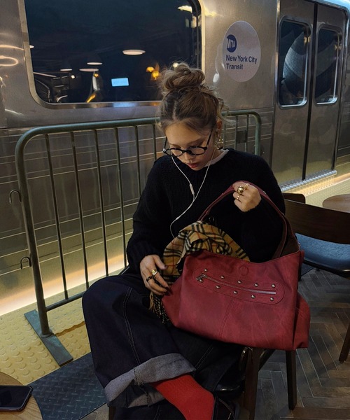 DEVICE(デバイス)の「【DEVICE × Nalm.コラボ】リバーシブル 2wayショルダーバッグ(リップポーチ付き) A4サイズ収納可(トートバッグ・レディース・ダークブラウン系/ベージュ系その他・FREE)」の19枚目の写真