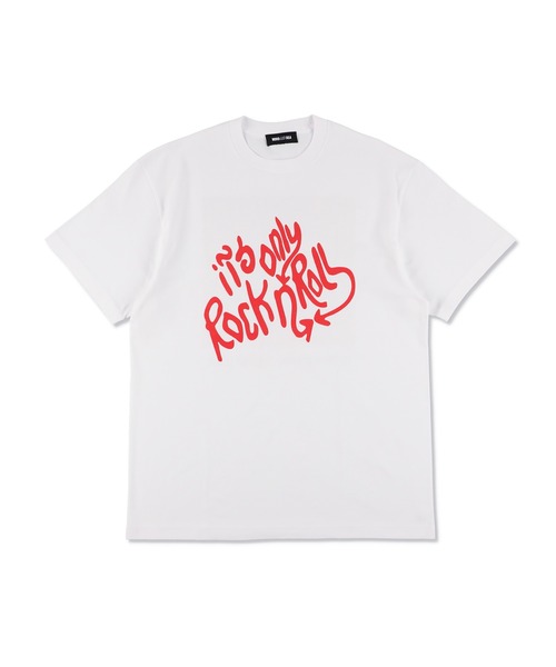 WIND AND SEA（ウィンダンシー）の「THE ROLLING STONES x WDS IT”S ONLY ROCK”N ROLL TEE（Tシャツ/カットソー・メンズ・ブラック/ホワイト・LARGE/MEDIUM/X-LARGE）」の4枚目の写真