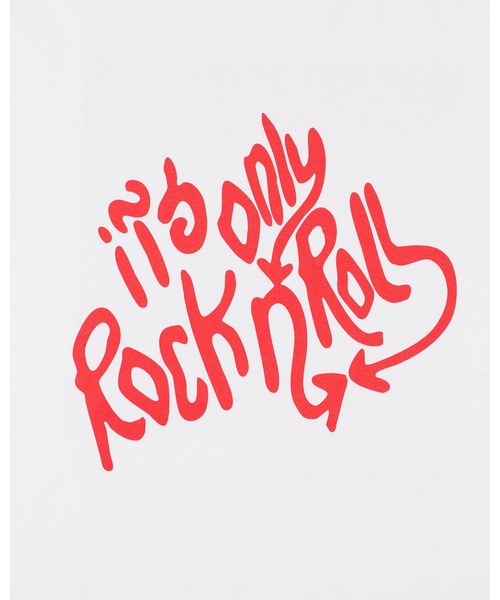 WIND AND SEA（ウィンダンシー）の「THE ROLLING STONES x WDS IT”S ONLY ROCK”N ROLL TEE（Tシャツ/カットソー・メンズ・ブラック/ホワイト・LARGE/MEDIUM/X-LARGE）」の5枚目の写真