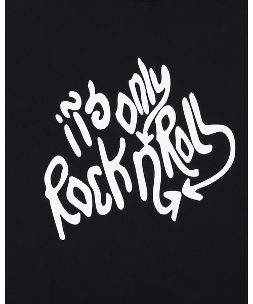 WIND AND SEA（ウィンダンシー）の「THE ROLLING STONES x WDS IT”S ONLY ROCK”N ROLL TEE（Tシャツ/カットソー・メンズ・ブラック/ホワイト・LARGE/MEDIUM/X-LARGE）」の9枚目の写真