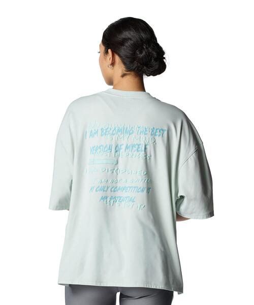 UNDER ARMOUR（アンダーアーマー）の「UAモチベート ボックス グラフィック Tシャツ（トレーニング/レディース）（Tシャツ/カットソー・レディース・グレー・M/XL/L/S）」の5枚目の写真