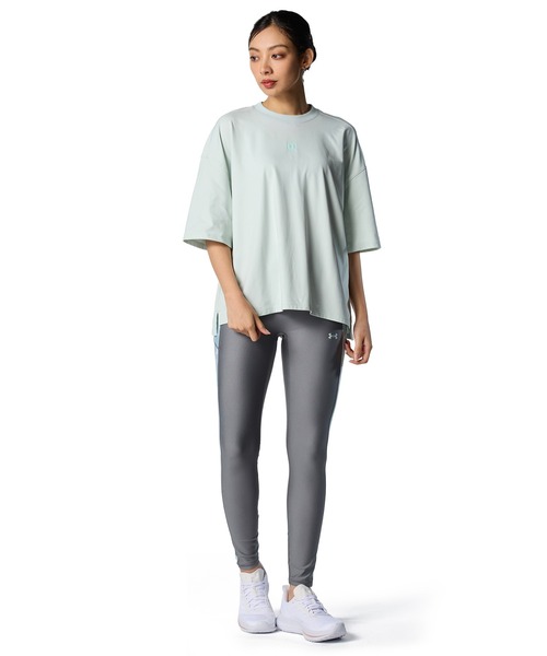 UNDER ARMOUR（アンダーアーマー）の「UAモチベート ボックス グラフィック Tシャツ（トレーニング/レディース）（Tシャツ/カットソー・レディース・グレー・M/XL/L/S）」の3枚目の写真