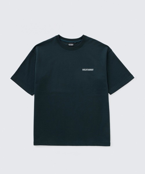 WILD THINGS(ワイルドシングス)の「トレーニングスウェット S/S クルー│TRAINING SWEAT S/S CREW(Tシャツ/カットソー・メンズ・グレー/グリーン系その他/ブラック・M/XL/L/S)」の3枚目の写真