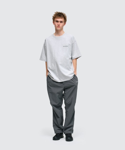 WILD THINGS(ワイルドシングス)の「トレーニングスウェット S/S クルー│TRAINING SWEAT S/S CREW(Tシャツ/カットソー・メンズ・グレー/グリーン系その他/ブラック・M/XL/L/S)」の1枚目の写真