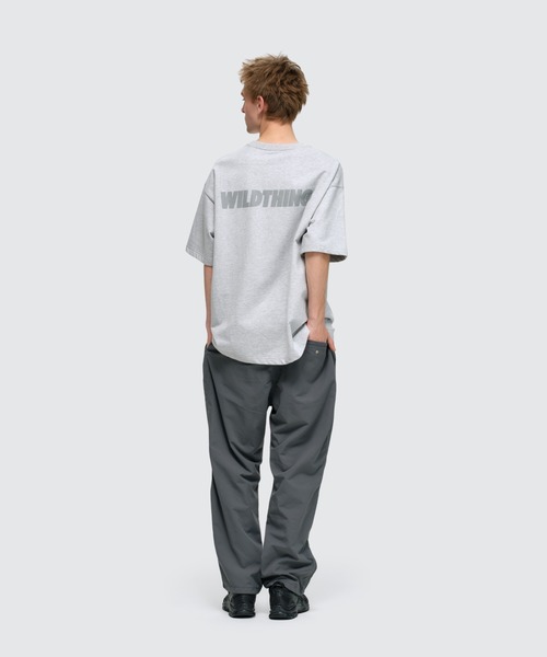 WILD THINGS(ワイルドシングス)の「トレーニングスウェット S/S クルー│TRAINING SWEAT S/S CREW(Tシャツ/カットソー・メンズ・グレー/グリーン系その他/ブラック・M/XL/L/S)」の7枚目の写真