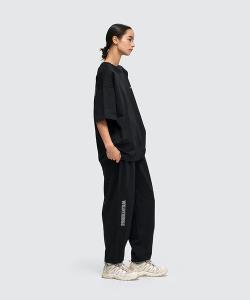 WILD THINGS(ワイルドシングス)の「トレーニングスウェット S/S クルー│TRAINING SWEAT S/S CREW(Tシャツ/カットソー・メンズ・グレー/グリーン系その他/ブラック・M/XL/L/S)」の4枚目の写真