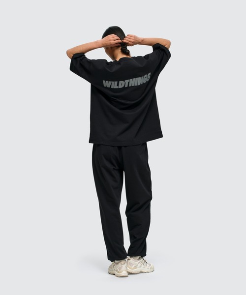 WILD THINGS(ワイルドシングス)の「トレーニングスウェット S/S クルー│TRAINING SWEAT S/S CREW(Tシャツ/カットソー・メンズ・グレー/グリーン系その他/ブラック・M/XL/L/S)」の5枚目の写真