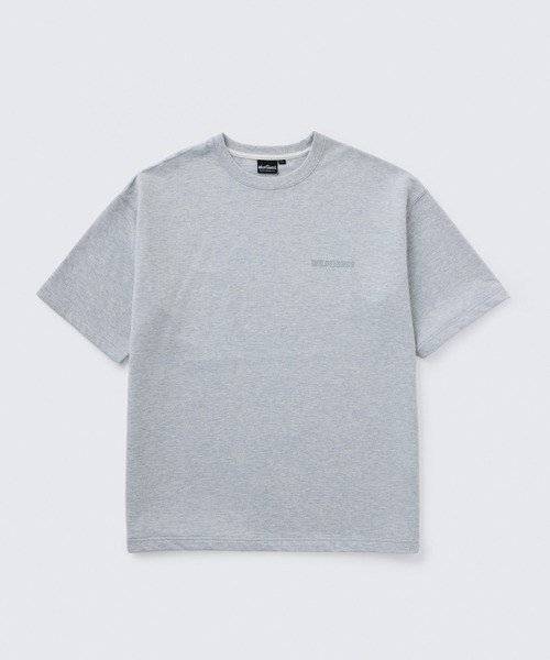 WILD THINGS(ワイルドシングス)の「トレーニングスウェット S/S クルー│TRAINING SWEAT S/S CREW(Tシャツ/カットソー・メンズ・グレー/グリーン系その他/ブラック・M/XL/L/S)」の9枚目の写真