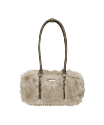 AMESWORLDWIDE（アメスワールドワイド）の「AMES FUR SHOULDER BAG IVORY（ショルダーバッグ）」