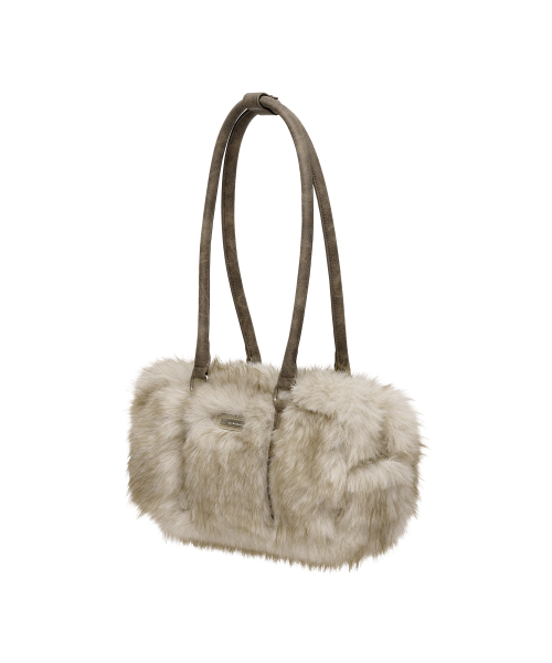 AMESWORLDWIDE（アメスワールドワイド）の「AMES FUR SHOULDER BAG IVORY（ショルダーバッグ・レディース・その他・FREE）」の7枚目の写真