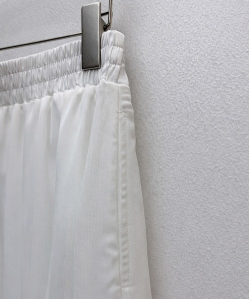 SAISON DE PAPILLON（セゾンドパピヨン）の「【2026SS新作】レーディス ワイドパンツ リボン付き シワ加工 体型カバー 通勤 きれいめ オフィスカジュアル（その他パンツ・レディース・ホワイト・M/S/L）」の19枚目の写真