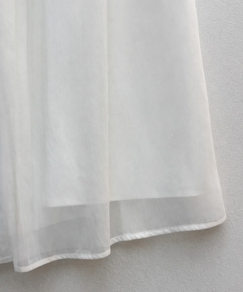 SAISON DE PAPILLON（セゾンドパピヨン）の「【2026SS新作】レーディス ワイドパンツ リボン付き シワ加工 体型カバー 通勤 きれいめ オフィスカジュアル（その他パンツ・レディース・ホワイト・M/S/L）」の20枚目の写真