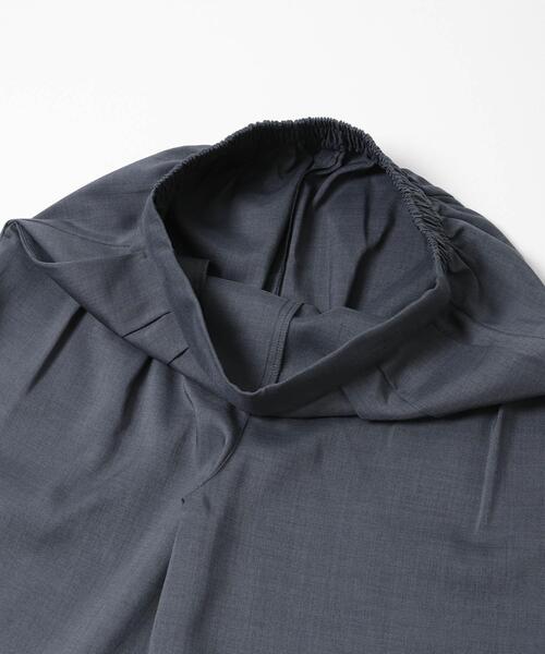 SENSE OF PLACE by URBAN RESEARCH（センスオブプレイスバイアーバンリサーチ）の「フリルトップパンツセットアップ（スラックス・レディース・ベージュ/ブラック/チャコールグレー・SMALL/MEDIUM）」の12枚目の写真