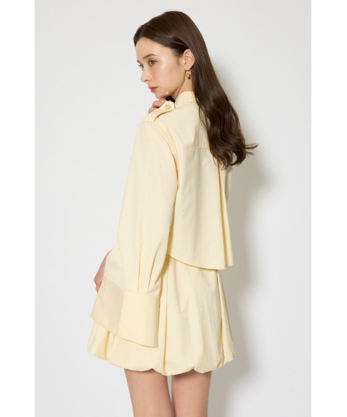 rienda(リエンダ)の「ワークディティールクロップドシャツ 春服(シャツ/ブラウス・レディース・ライトブルー/マルチ/イエロー・FREE)」の17枚目の写真