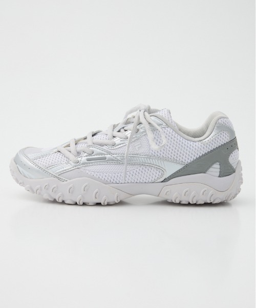 SLY(スライ)の「FILA ECHAPPE MS v2 フィラエシャッペエムエスブイツー 春服(スニーカー・レディース・ホワイト・25cm/24cm/23cm)」の3枚目の写真