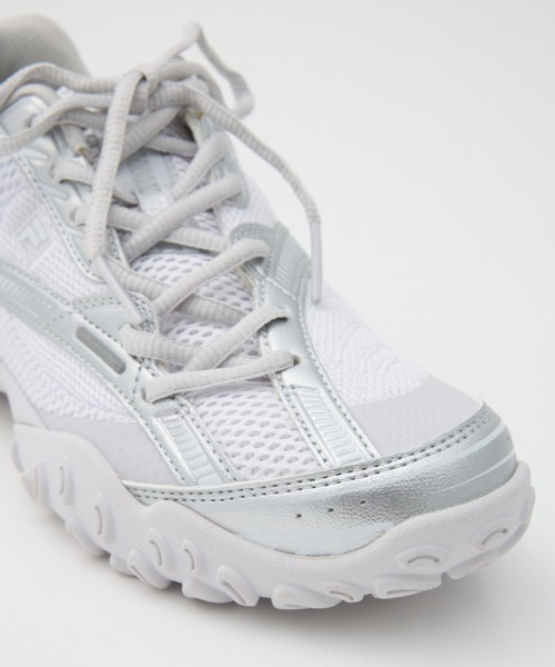 SLY(スライ)の「FILA ECHAPPE MS v2 フィラエシャッペエムエスブイツー 春服(スニーカー・レディース・ホワイト・25cm/24cm/23cm)」の9枚目の写真