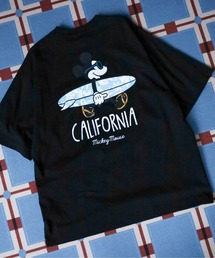 ATELANE（アテレーン）の「Disney ミッキーマウス プリントBIGTEE ミッキーマウス/ミニーマウス/ドナルド/プルート 半袖（Tシャツ/カットソー）」